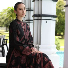 Lawn Embroidered 3pc suit a17
